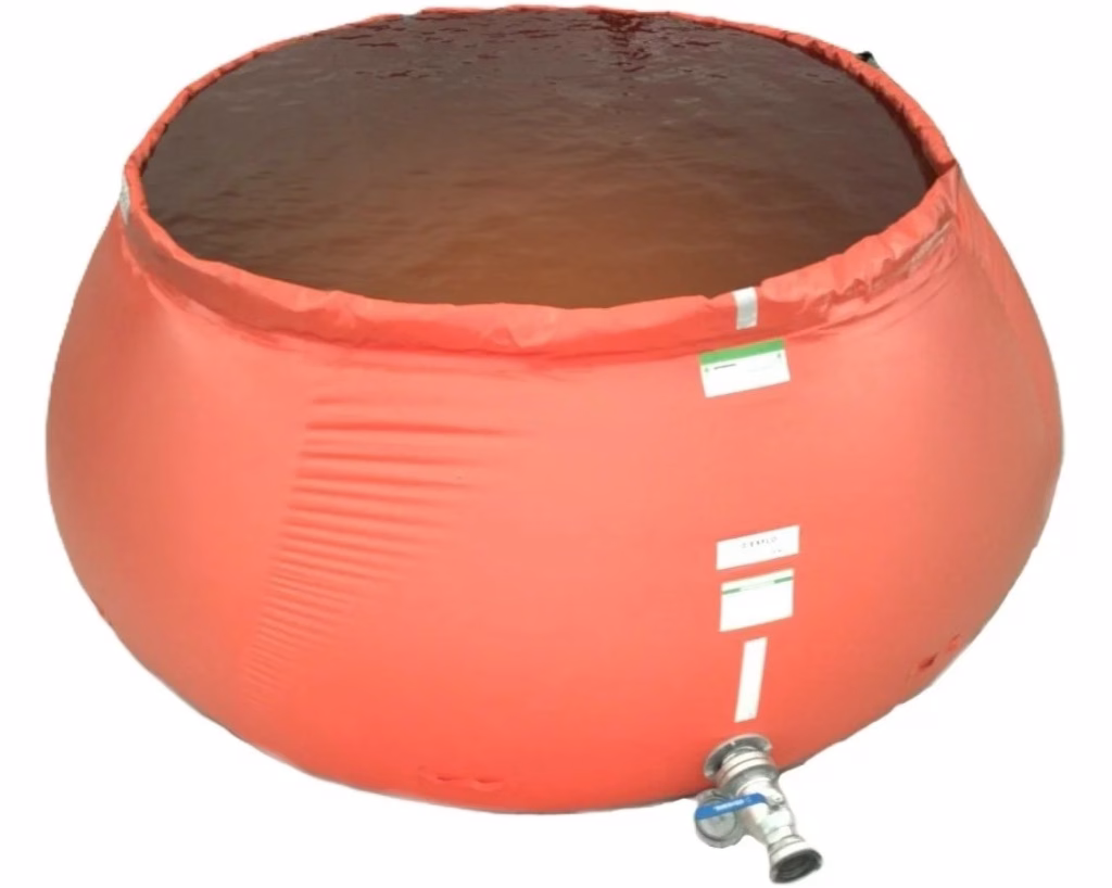 Mobiler, selbsttragender Löschwasserbehälter, offen, 5.000–25.000 Liter